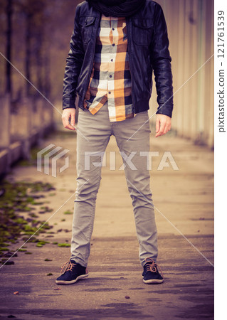 Fashionable man outdoor Fashionable man outdoor 121761539
