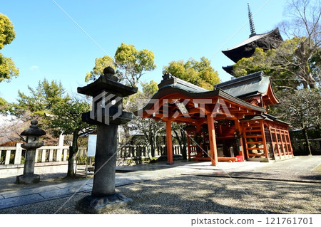 京都府 東寺/屋島神社 屋島神社大廳 京都市南區九條町 2022 年 2 月 121761701