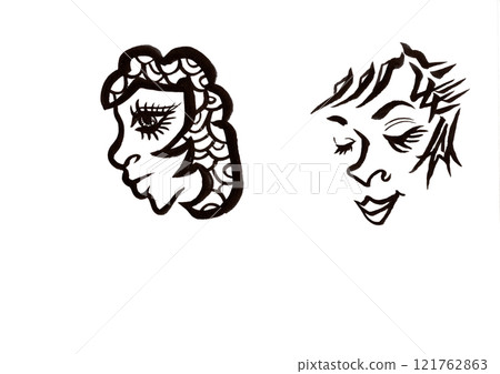 Profile (Face only) / Face (Face only) / (Face only) / Face A 121762863