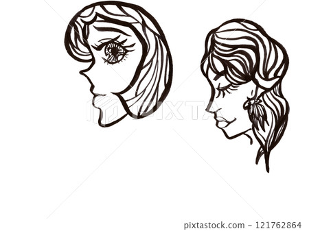 Profile (Face only) / Face (Face only) / (Face only) / Face A 121762864