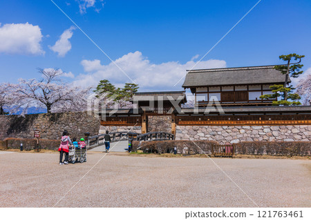 Matsushiro Castle Ruins in Spring [Nagano City] 121763461
