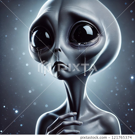 Sad Alien Sad Alien 121765374