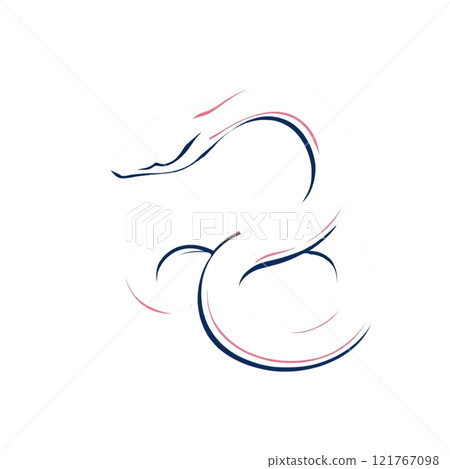 白蛇與八字形 121767098