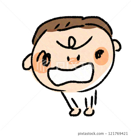 一個憤怒的孩子 121769421