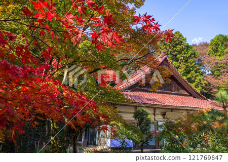 勝法寺正殿 鳴谷山 勝法寺 紅葉名勝 三重縣伊鍋市 勝法寺正殿 鳴谷山 勝法寺 紅葉名勝 三重縣伊鍋市 121769847