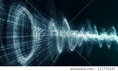 Sound wave, matter wave texture Sound wave, matter wave texture 121770147