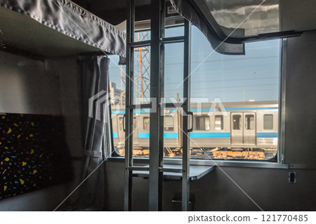 [北九州門司港、九州鐵道紀念館臥舖14系客車] 121770485