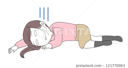 A woman who has no motivation to do anything Manga symbol 121770963
