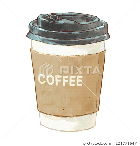 Take out coffee 121771647