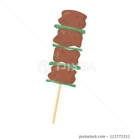 Hand drawn korean street food element Hand drawn korean street food element 121772351