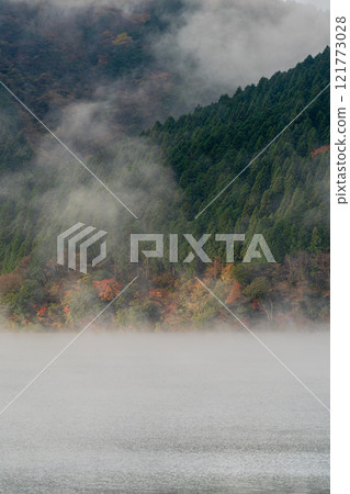 Autumn leaves at Hakone and Lake Ashi 121773028