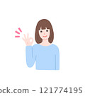 OK sign woman 121774195