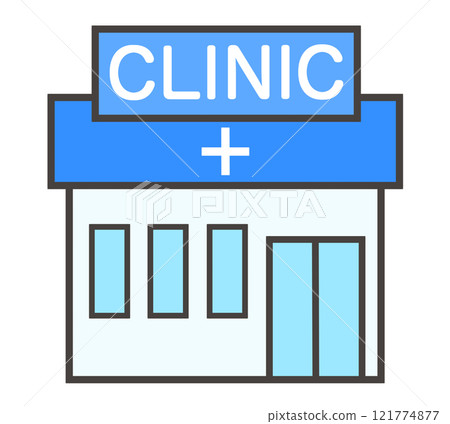 醫院診所圖標 121774877