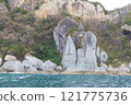 Spectacular views of strangely shaped rocks: Hotokegaura, Shimokita Peninsula 121775736