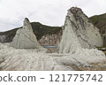 Spectacular views of strangely shaped rocks: Hotokegaura, Shimokita Peninsula 121775742