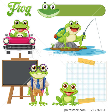 Frog Adventures and Activities Collection 121776431
