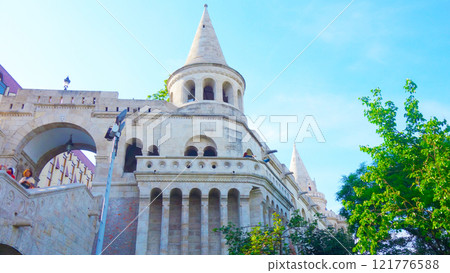 Fisherman's Bastion, Budapest, Hungary 121776588