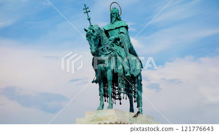 Equestrian Statue of St. Stephen Equestrian Statue of St. Stephen 121776643