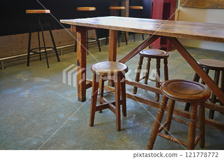 復古氛圍的咖啡廳 復古氛圍的咖啡廳 121778772