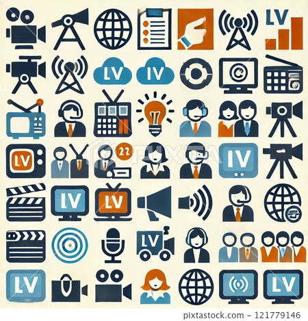 Business scene_pictogram 121779146