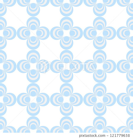 Seamless abstract pattern of circles on a white background. Seamless abstract pattern of circles on a white background. 121779638
