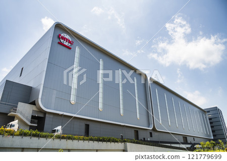 Taiwan Semiconductor Manufacturing Company (TSMC) plant in Hsinchu Science Park, Taiwan, TSMC is the world's largest dedicated independent semiconductor foundry. 121779699