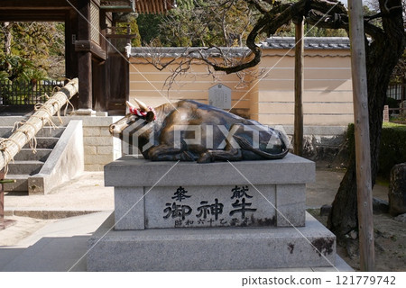 福岡縣太宰府天滿宮,天滿宮的神牛 福岡縣太宰府天滿宮,天滿宮的神牛 121779742