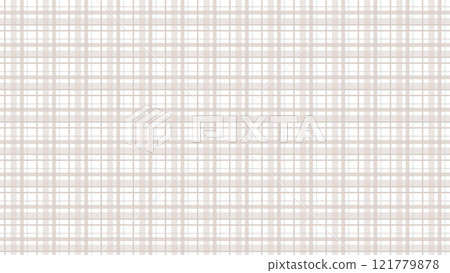 Pale beige checkered background 121779878