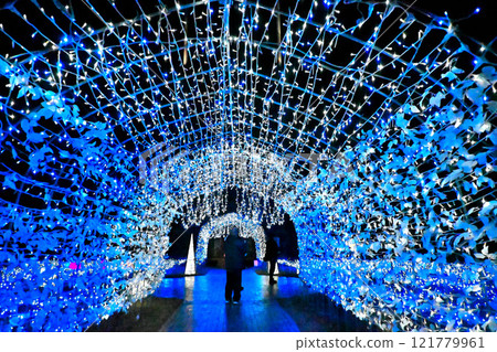 Blue illuminations, Toyama Prefecture 121779961