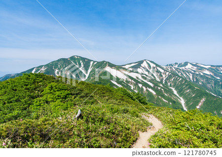 山形縣大旭嶽山頂 山形縣大旭嶽山頂 121780745