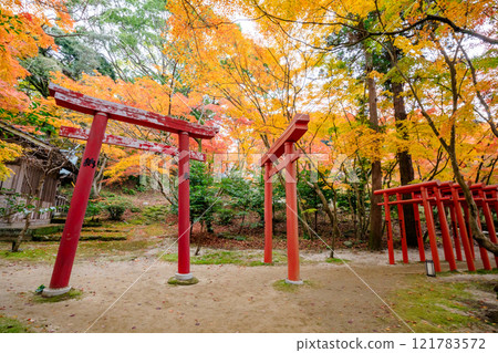 秋季灶門神社式部稻荷神社福岡縣太宰府市 121783572