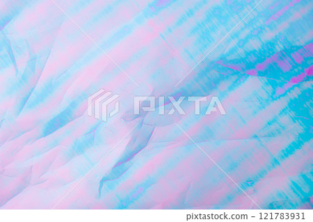 An abstract background featuring pastel hues of pink and blue 121783931