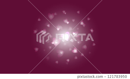 Festive abstract glowing blurred background bokeh effect, abstract vector background with heart, blur effect, romantic wedding, Mother's day, romantic pink background with glowing hearts Festive abstract glowing blurred background bokeh effect, abstract vector background with heart, blur effect, romantic wedding, Mother's day, romantic pink background with glowing hearts 121783950