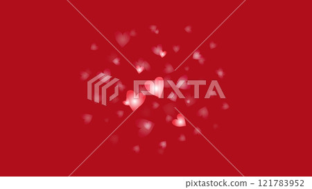 Beautiful romantic background with blur hearts, cute red hearts in bokeh style, romance and love concept, romantic wedding, Mother's day, modern heart background, Valentine's day concept Beautiful romantic background with blur hearts, cute red hearts in bokeh style, romance and love concept, romantic wedding, Mother's day, modern heart background, Valentine's day concept 121783952