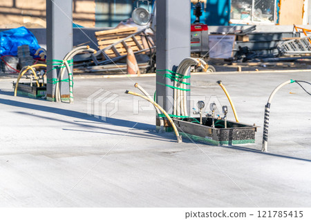 加油站建設、油罐油管路、汽油計量機建設工程 121785415