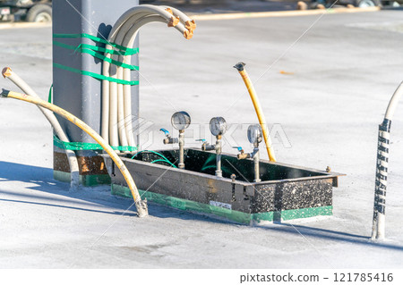 加油站建設、油罐油管路、汽油計量機建設工程 121785416