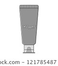 1450ppmF toothpaste (high-concentration fluoride toothpaste), grey tube 121785487