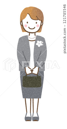 Woman in a suit/mother 121785546