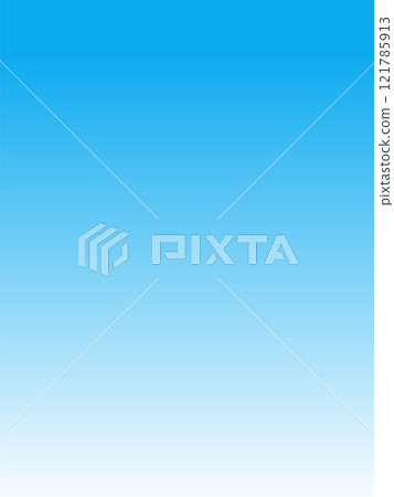 Light blue gradient background material - Image material for blue sky, ID photo, portrait background - 3:4 121785913