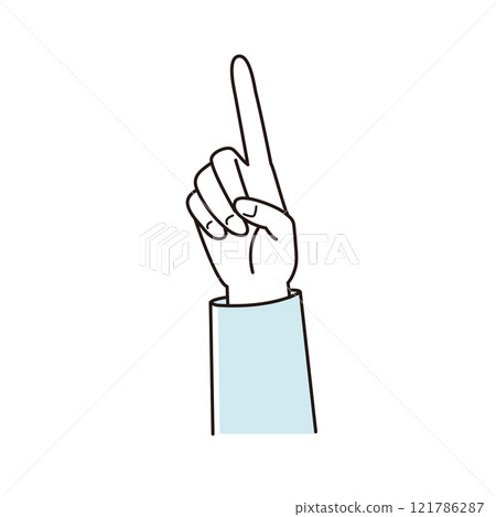 美女西裝外套學生手繪插畫 121786287