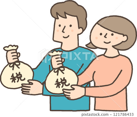 納稅的青年男女 121786433