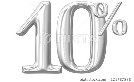 Happy New Year With Number 3D Render Happy New Year With Number 3D Render 121787888
