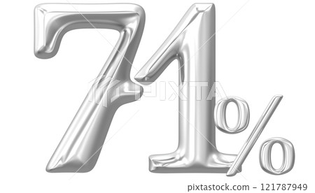 Happy New Year With Number 3D Render Happy New Year With Number 3D Render 121787949