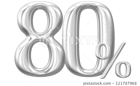 Number 3D Render Number 3D Render 121787968