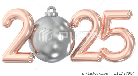 Number 3D Render 121787994