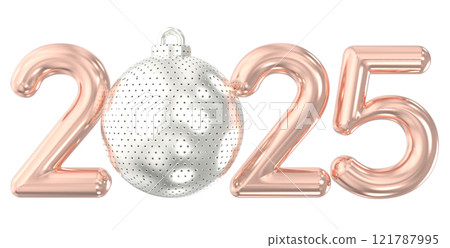 Number 3D Render 121787995