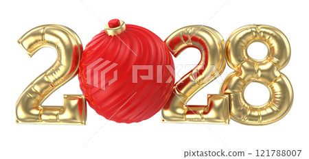 Number 3D Render Number 3D Render 121788007