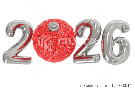 Number 3D Render 121788014