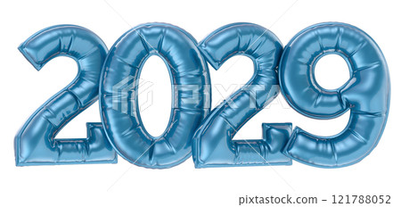 Number 3D Render 121788052