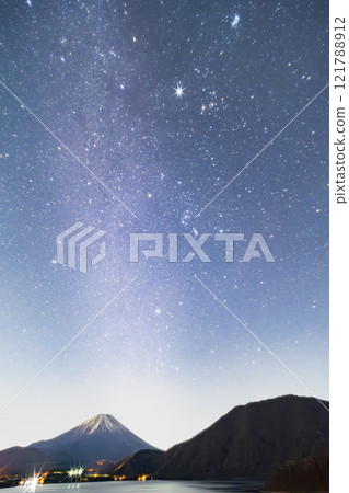 本棲湖冬日星空 本棲湖冬日星空 121788912